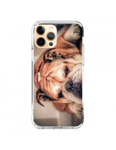 Coque iPhone 12 Pro Max Chien Bulldog Dog - Laetitia