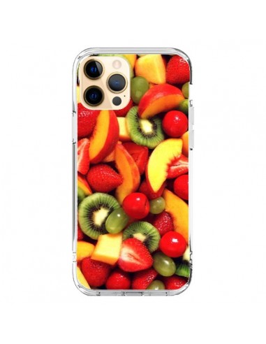 Coque iPhone 12 Pro Max Fruit Kiwi Fraise - Laetitia