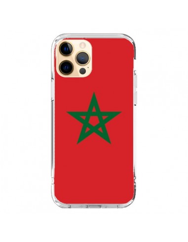 Coque iPhone 12 Pro Max Drapeau Maroc Marocain - Laetitia