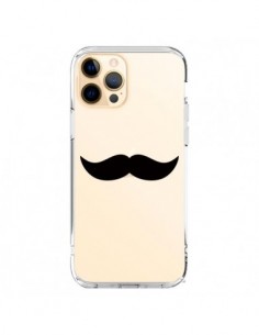 Coque iPhone 12 Pro Max Moustache Movember Transparente -...
