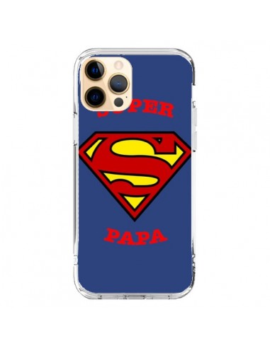 Coque iPhone 12 Pro Max Super Papa Superman - Laetitia