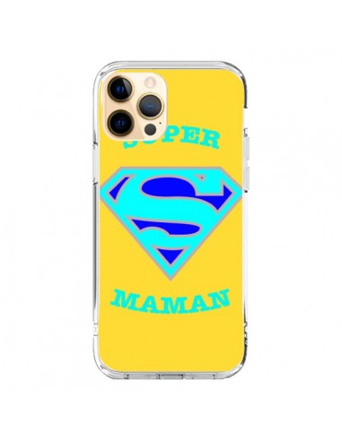 Coque iPhone 12 Pro Max Super Maman Superman - Laetitia