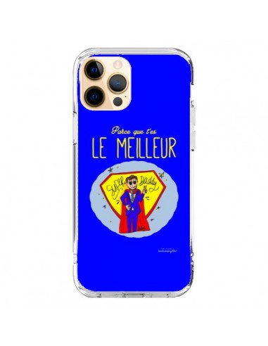 Coque iPhone 12 Pro Max Le meilleur Papa Fête des Pères - Leellouebrigitte