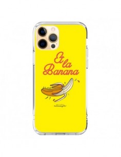 Coque iPhone 12 Pro Max Et la banana banane -...