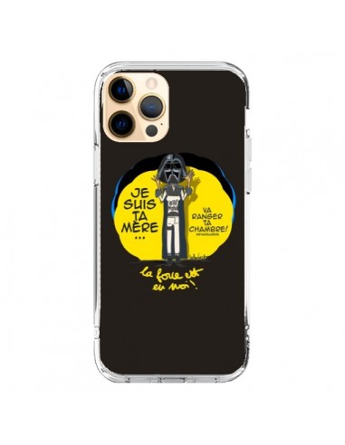 Coque iPhone 12 Pro Max Je suis ta mère Va ranger ta chambre Star Wars - Leellouebrigitte