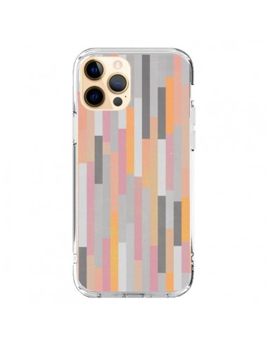 Coque iPhone 12 Pro Max Bandes Couleurs - Leandro Pita