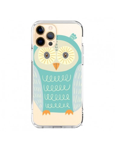 Coque iPhone 12 Pro Max Hibou Owl Transparente - Petit Griffin