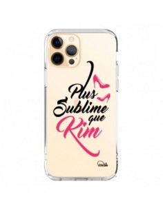 Coque iPhone 12 Pro Max Plus sublime que Kim Transparente...