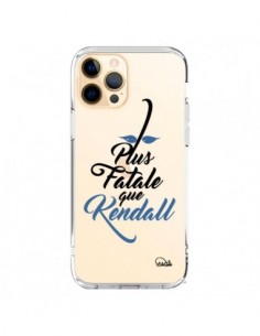 Coque iPhone 12 Pro Max Plus Fatale que Kendall...
