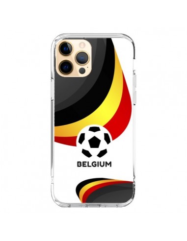 Coque iPhone 12 Pro Max Equipe Belgique Football - Madotta