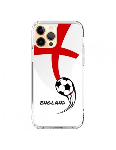 Coque iPhone 12 Pro Max Equipe Angleterre England Football - Madotta