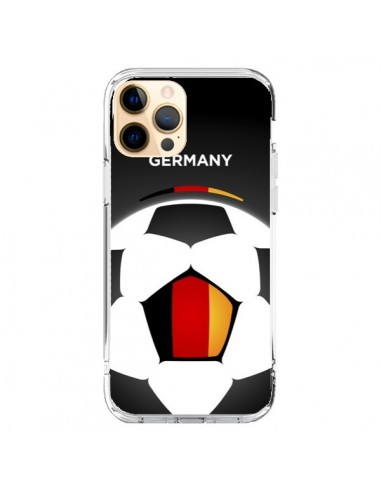 Coque iPhone 12 Pro Max Allemagne Ballon Football - Madotta