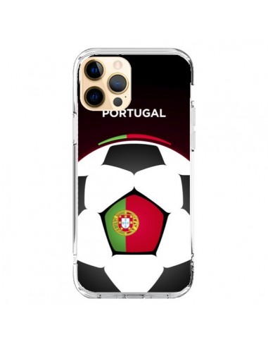 Coque iPhone 12 Pro Max Portugal Ballon Football - Madotta