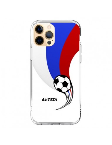 Coque iPhone 12 Pro Max Equipe Russie Russia Football - Madotta