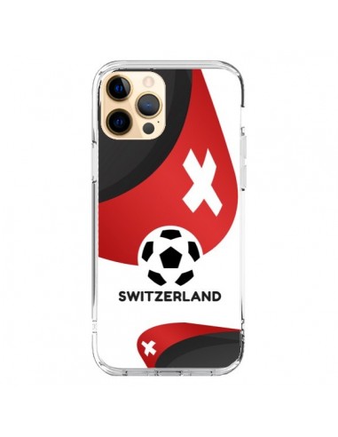 Coque iPhone 12 Pro Max Equipe Suisse Football - Madotta