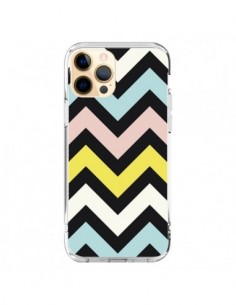 Coque iPhone 12 Pro Max Azteque Chevron Sunny - Mary Nesrala