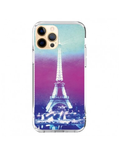 Coque iPhone 12 Pro Max Tour Eiffel Night - Mary Nesrala