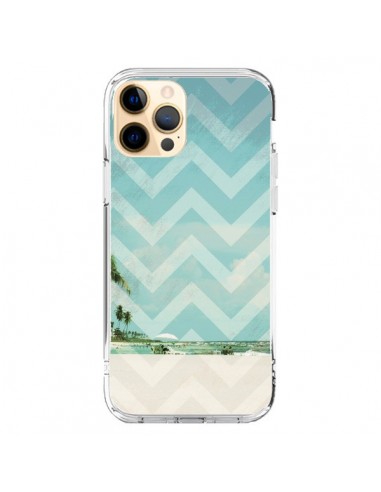 Coque iPhone 12 Pro Max Chevron Beach Dreams Triangle Azteque - Mary Nesrala