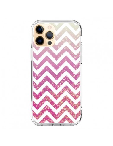 Coque iPhone 12 Pro Max Chevron Pixie Dust Triangle Azteque - Mary Nesrala