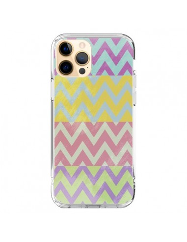 Coque iPhone 12 Pro Max Chevron Summer Triangle Azteque - Mary Nesrala