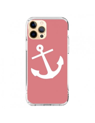 Coque iPhone 12 Pro Max Ancre Corail - Mary Nesrala