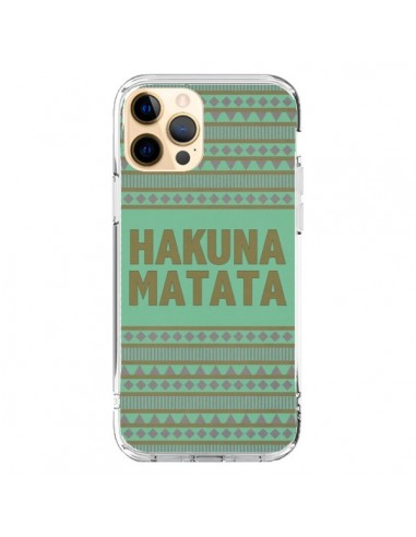 Coque iPhone 12 Pro Max Hakuna Matata Roi Lion - Mary Nesrala