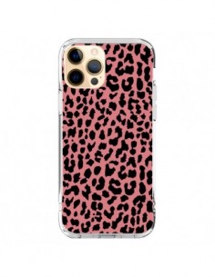 Coque iPhone 12 Pro Max Leopard Corail Neon - Mary Nesrala