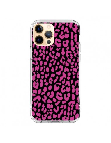 Coque iPhone 12 Pro Max Leopard Rose Pink - Mary Nesrala