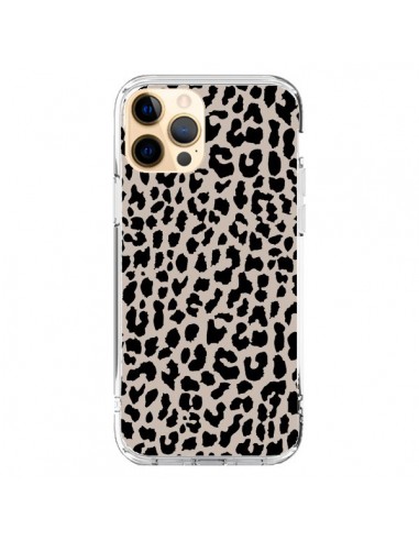 Coque iPhone 12 Pro Max Leopard Marron - Mary Nesrala