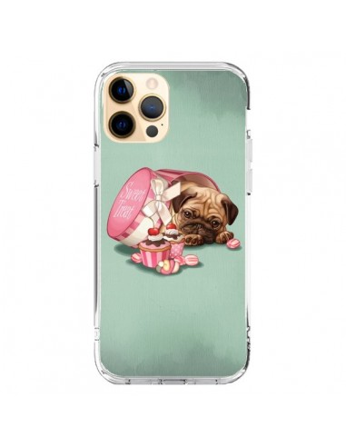 Coque iPhone 12 Pro Max Chien Dog Cupcakes Gateau Bonbon Boite - Maryline Cazenave