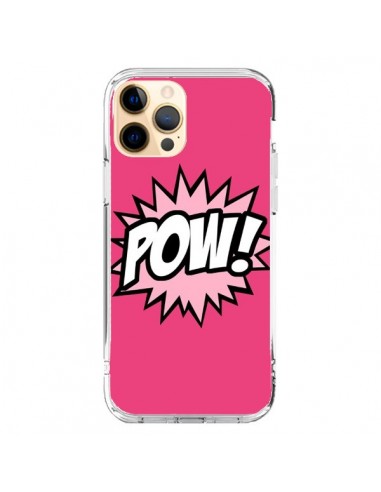 Coque iPhone 12 Pro Max Pow Bulles BD Comics - Maryline Cazenave