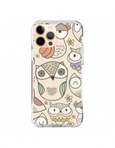 Coque iPhone 12 Pro Max Chouette Vintage - Maria Jose Da Luz