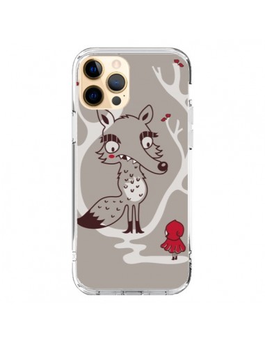 Coque iPhone 12 Pro Max Le Petit Chaperon Rouge Loup - Maria Jose Da Luz