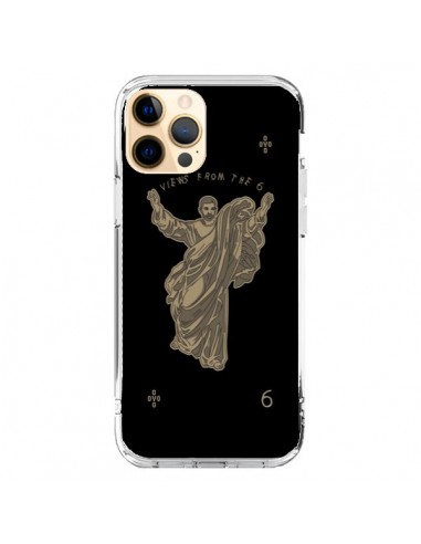 Coque iPhone 12 Pro Max God Black Drake Chanteur Jeu Cartes - Mikadololo