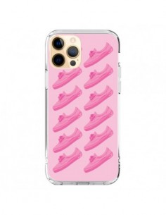 Coque iPhone 12 Pro Max Pink Rose Vans Chaussures -...