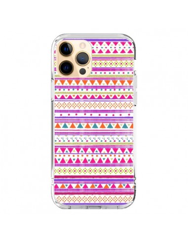 Coque iPhone 12 Pro Max Bandana Rose Azteque - Monica Martinez