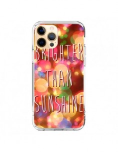 Coque iPhone 12 Pro Max Brighter Than Sunshine Paillettes...