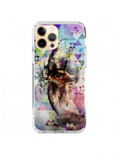 Coque iPhone 12 Pro Max Oeil Triangle Oiseau Cry Bird -...