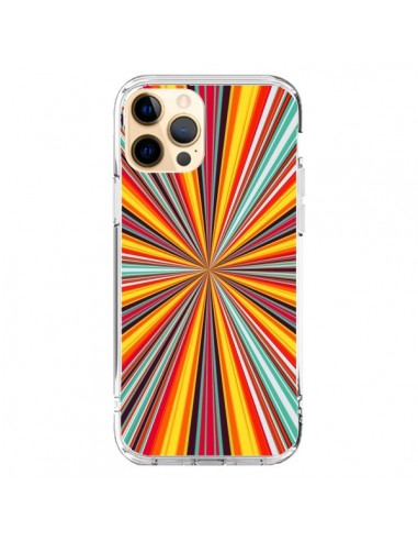 Coque iPhone 12 Pro Max Horizon Bandes Multicolores - Maximilian San