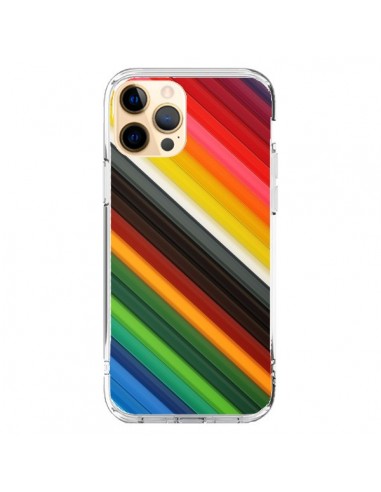 Coque iPhone 12 Pro Max Arc en Ciel Rainbow - Maximilian San