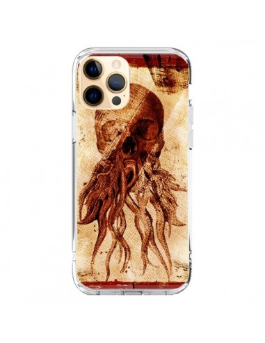 Coque iPhone 12 Pro Max Octopu Skull Poulpe Tête de Mort - Maximilian San