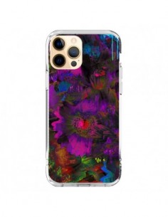 Coque iPhone 12 Pro Max Fleurs Lysergic Lujan -...