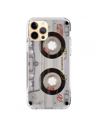 Coque iPhone 12 Pro Max Cassette Transparente K7 - Maximilian San