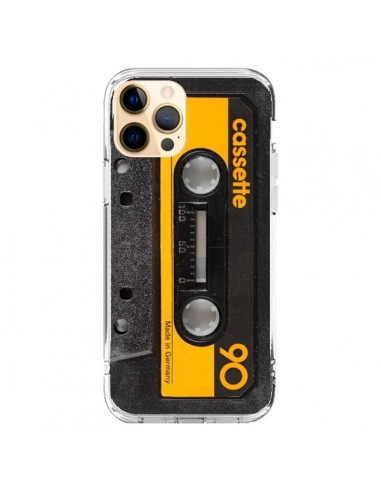 Coque iPhone 12 Pro Max Yellow Cassette K7 - Maximilian San