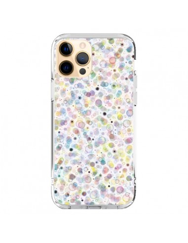 Coque iPhone 12 Pro Max Cosmic Bubbles Multicolored - Ninola Design