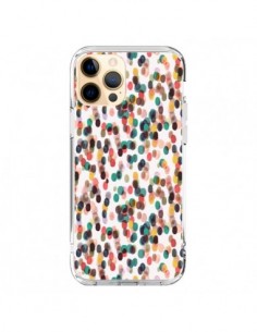 Coque iPhone 12 Pro Max Rainbow Lace Neon - Ninola Design