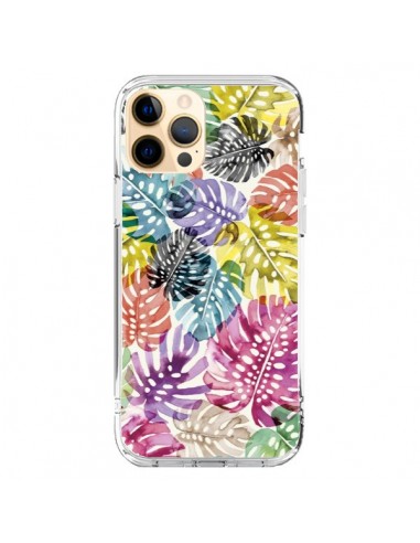 Coque iPhone 12 Pro Max Tigers and Leopards Yellow - Ninola Design