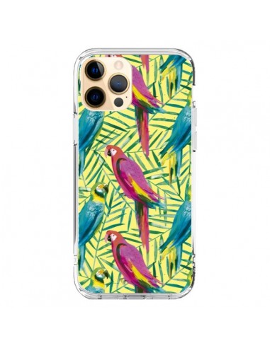 Coque iPhone 12 Pro Max Tropical Monstera Leaves Multicolored - Ninola Design