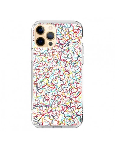 Coque iPhone 12 Pro Max Water Drawings White - Ninola Design