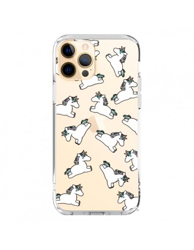 Coque iPhone 12 Pro Max Licorne Crinière Transparente - Nico